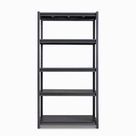 72" H Adjustable Garage Shelves, 5-Tier Heavy Duty Shelving Unit