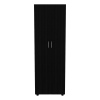 Slim Armoire Barkley, Bedroom, Black