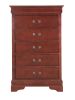 Glory Furniture LouisPhillipe G2100-CH Chest , Cherry