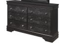SHAKER CROCODILE METALLIC GREY DRESSER