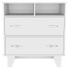 Double Drawer Dresser Arabi, Bedroom, White