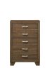 Oak 5-Drawer Chest