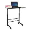 Removable P2 15MM Chipboard & Steel Side Table Black