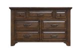 Wallace & Bay Verna Brown 7-Drawer Dresser