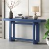 Contemporary Console Table with Wood Top, Extra Long Entryway Table for Entryway, Hallway, Living Room, Foyer, Corridor